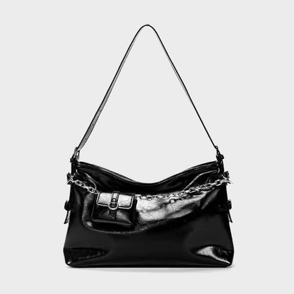 OLSPAG Tote Soft Leather Shoulder Bag