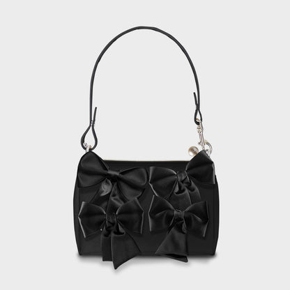 OLSPAG Single-Shoulder Black Butterfly Bag