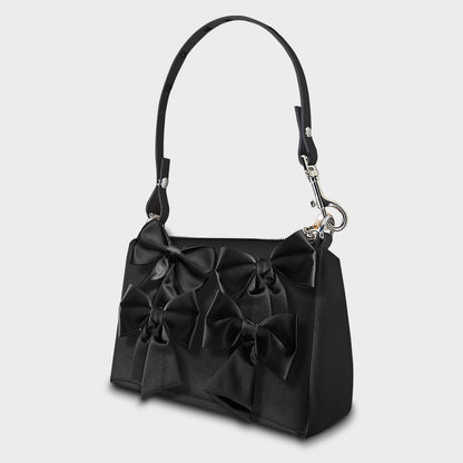 OLSPAG Single-Shoulder Black Butterfly Bag