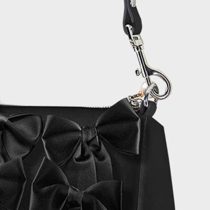 OLSPAG Single-Shoulder Black Butterfly Bag