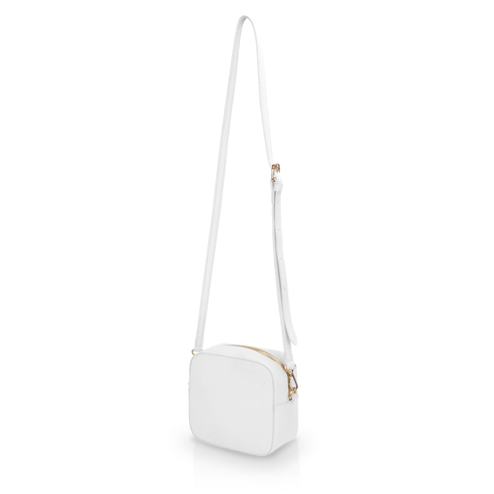 OLSPAG Cute Small Cube Camera Bag- White