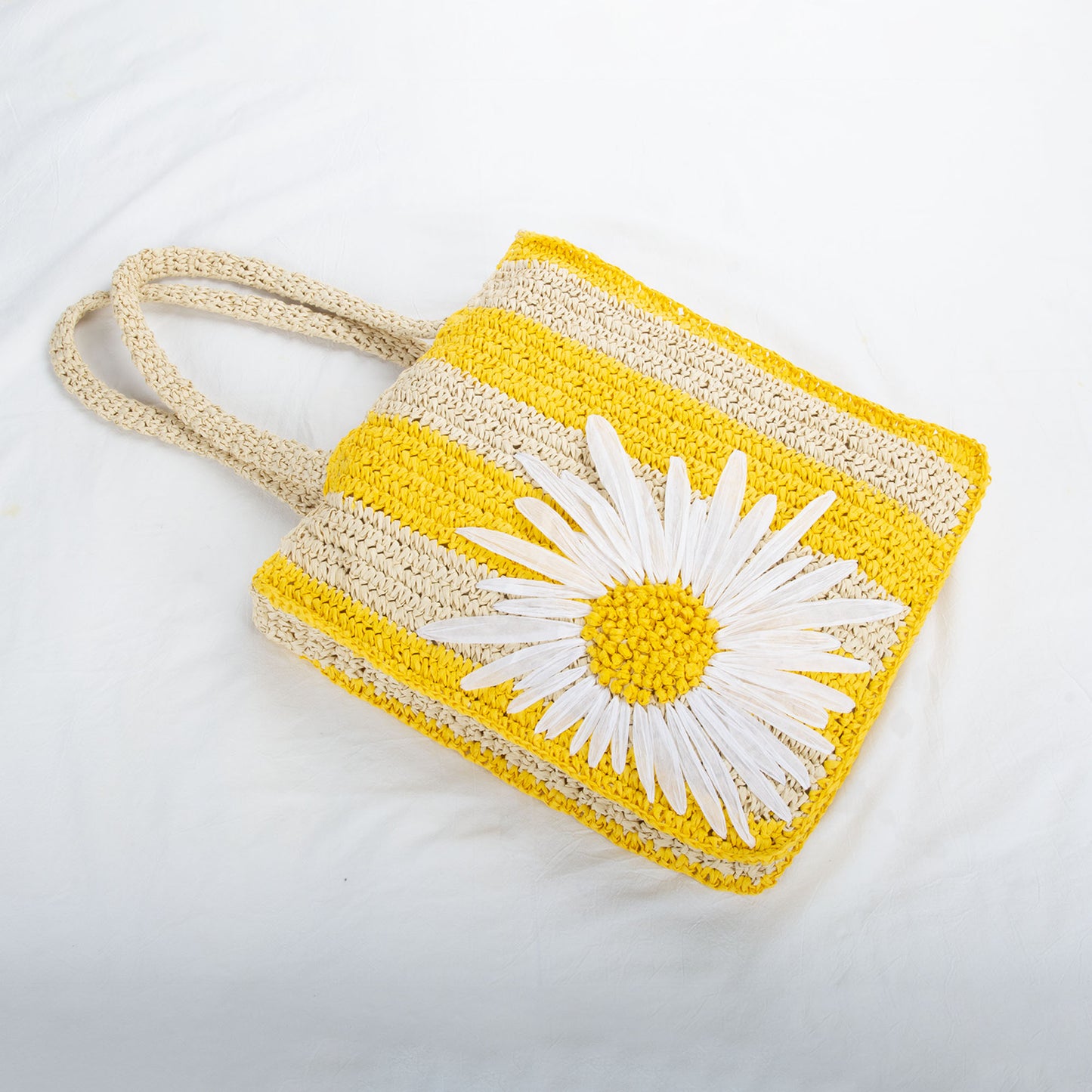 OLSPAG -Daisy Rattan Tote