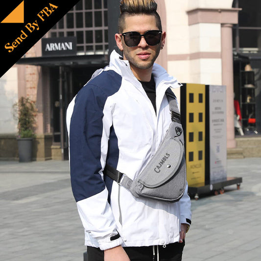 Cajmols™ Crossbody Sling Backpack Grey