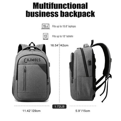 Cajmols™ Travel 15.6 Inch Laptop Backpack Premium Business (6610575261760)