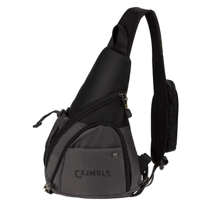 Cajmols™ Crossbody Sling Backpack Strap Bag Grey (6616991924288)